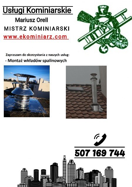 komin spalinowy